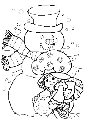 desenho da moranguinha para colorir