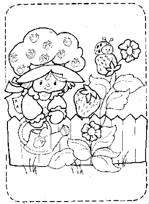 desenhos da moranguinha para colorir