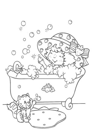 jogos da moranguinho para colorir