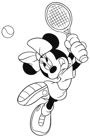 Desenho  Esponja on Desenho Para Colorir Da Minnie