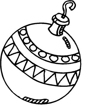 simbolos de natal para colorir