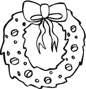 simbolos do natal para colorir
