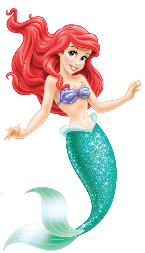 Ariel para colorir 01