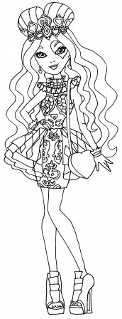 baby ever after high coloring pages - photo #12