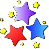 Desenhos de estrela para colorir