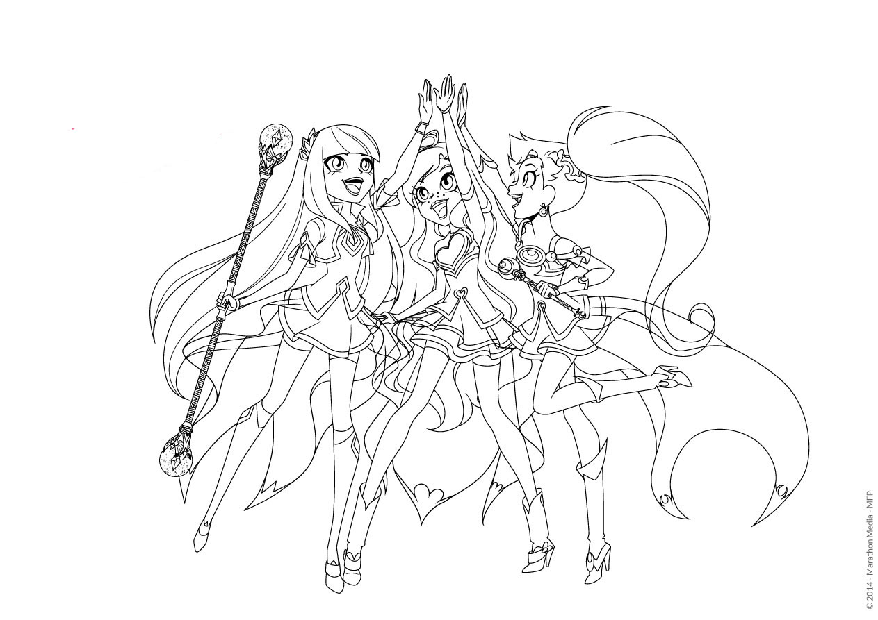 Lolirock Coloring Pages Coloring Pages