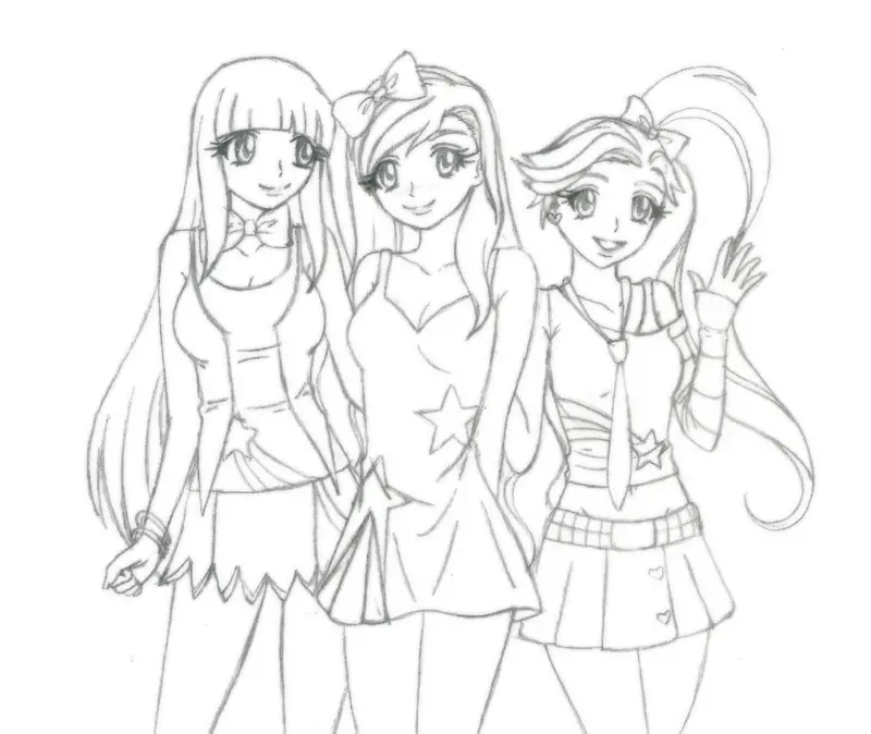 Coloring Pages Of Lolirock Printable - KINDERPAGES.COM