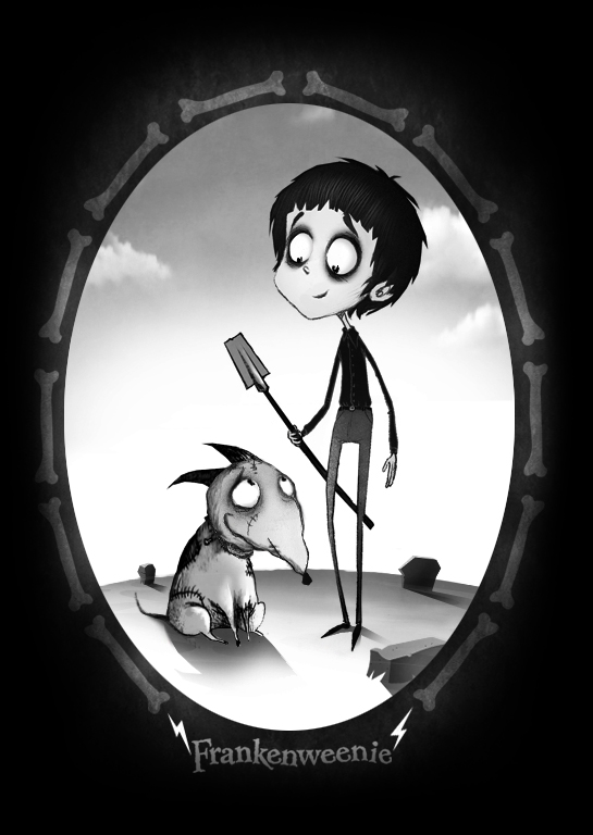 Frankenweenie para colorir desenho