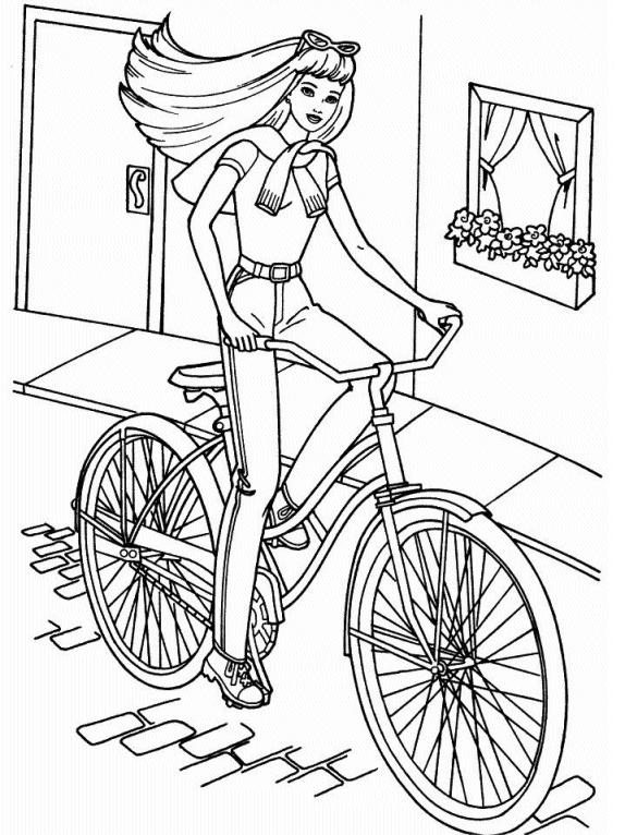barbie bicicleta