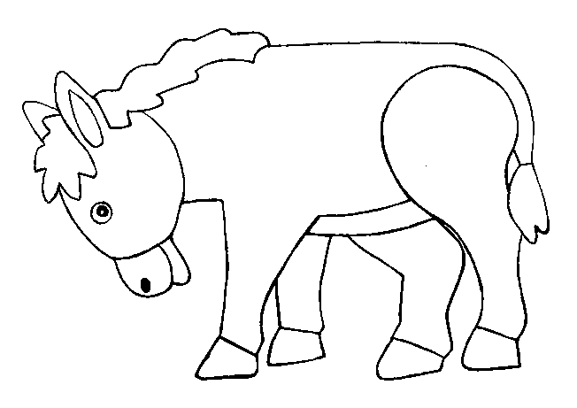 cavalo desenho colorir