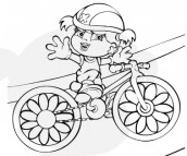 desenho-xuxinha-bicicleta