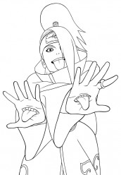 desenhos do naruto para imprimir pintar