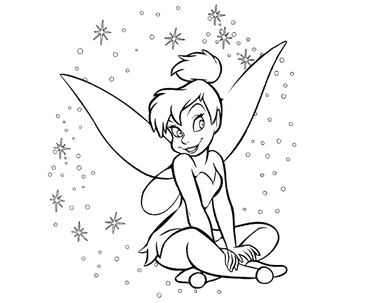 desenhos para colorir tinkerbell