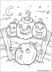 desenhos pintar colorir halloween