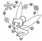 filme da tinker bell para colorir