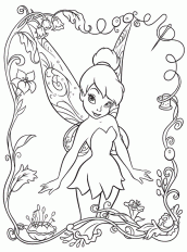 jogos da tinker bell para colorir