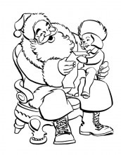 jogos do papai noel gratis para colorir desenhar