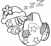 patati dormindo desenho pintar colorir