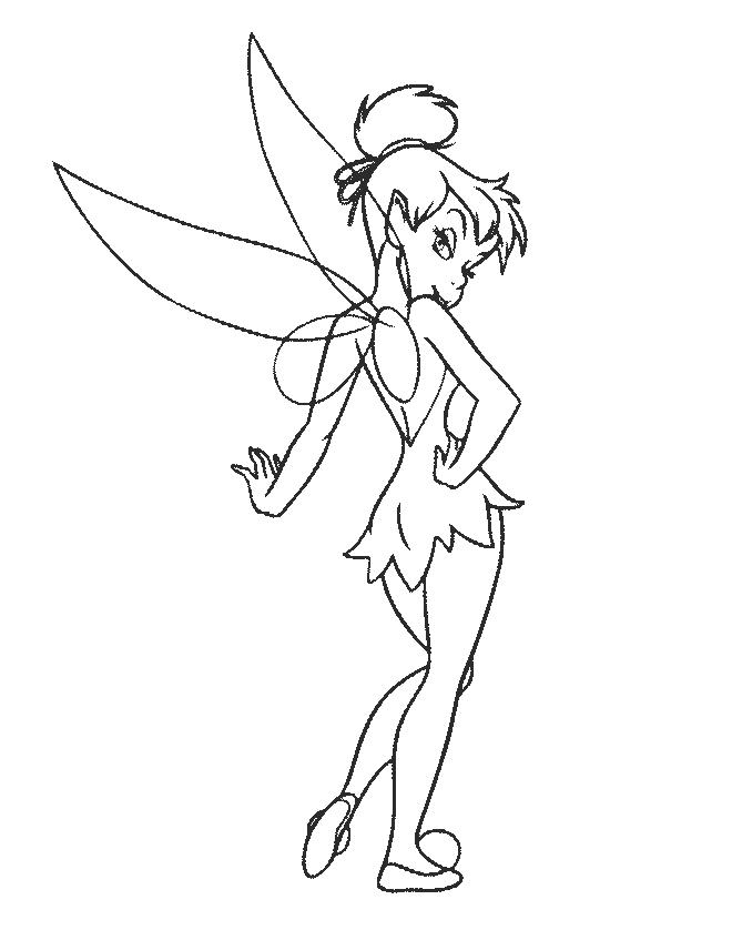 tinkerbell e o segredo das fadas para colorir