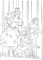 barbie bailarina pintar imprimir