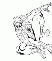 colorir o homem aranha