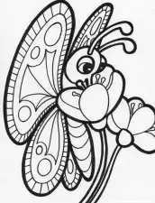 desenho de borboleta para imprimir