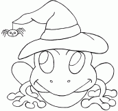 desenho de sapo principe para colorir