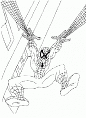 desenho do homem aranha