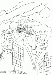 desenho do homem aranha para colorir
