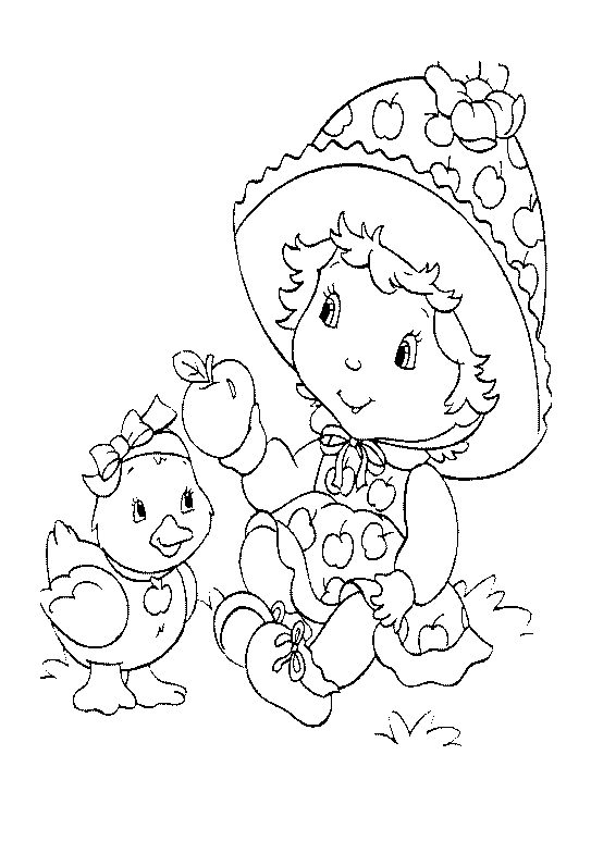 desenho moranguinho baby