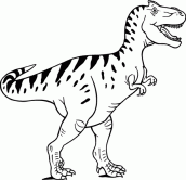 desenho do dinossauro