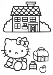 desenhos da hello kitty para imprimir