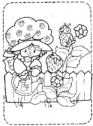 desenhos da moranguinha para colorir