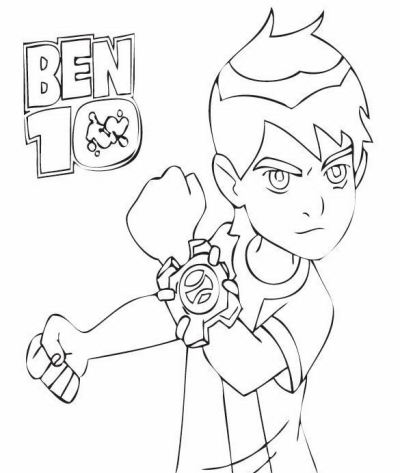 desenhos do ben 10 para imprimir