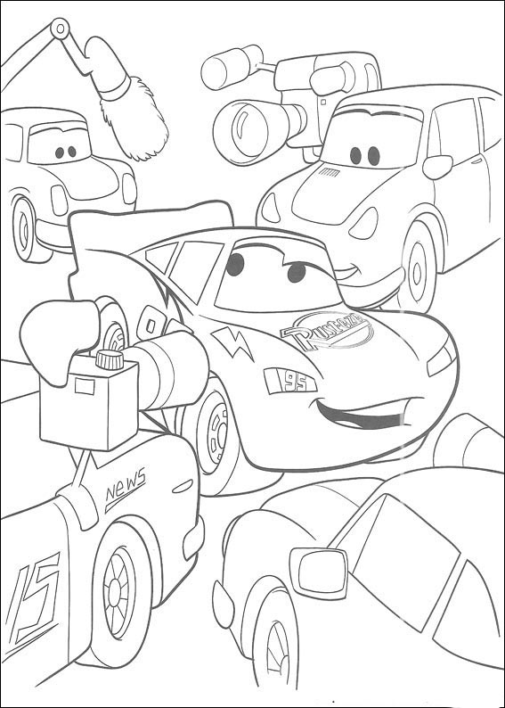 desenhos para colorir dos carros