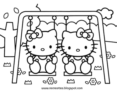 desenhos para imprimir hello kitty