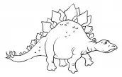 desenhos para pintar dinossauros