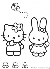 desenhos para pintar hello kitty