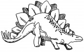 dinossauro para colorir