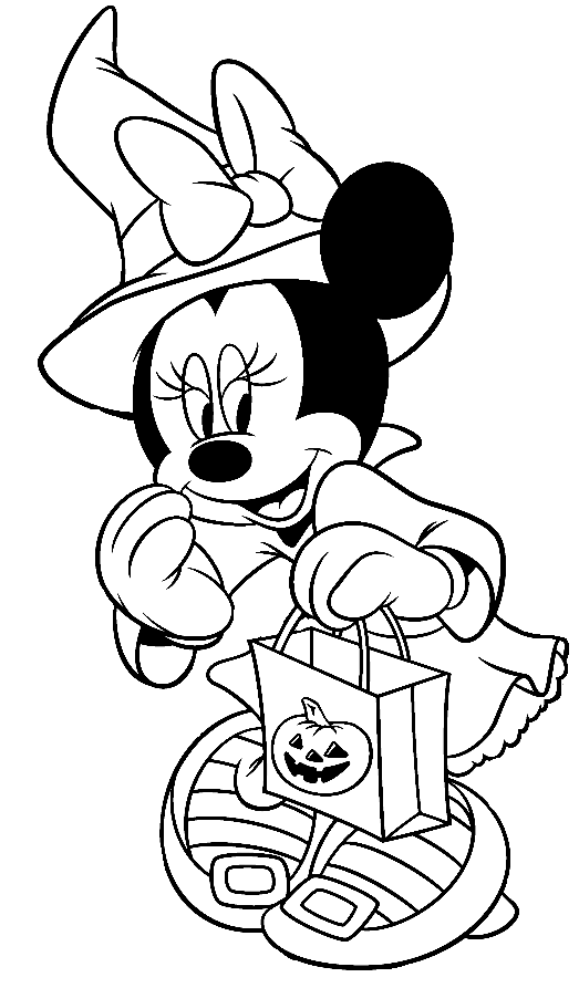 fantasia para halloween minnie mickey