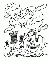 DESENHOS PARA PINTAR OU BORDAR-CELEBRAÇÕES-HALLOWEEN