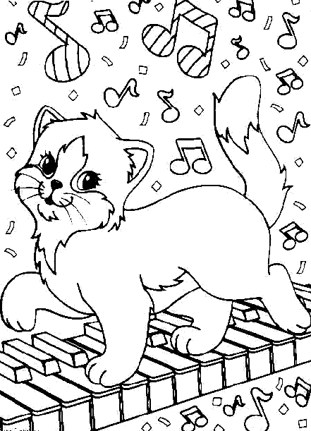 gato para colorir 06