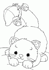 desenho para colorir de gatos e bebês 2032005 Vetor no Vecteezy