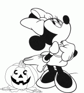 halloween desenhos minnie mickey