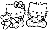 hello kitty pintar