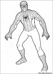 homem aranha desenhos para colorir