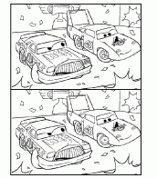 jogos para colorir carros 7 erros