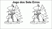 jogo dos sete erros do Natal