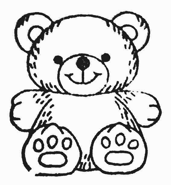 urso para colorir 03