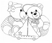 urso para colorir 05